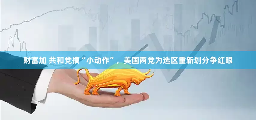财富加 共和党搞“小动作”，美国两党为选区重新划分争红眼